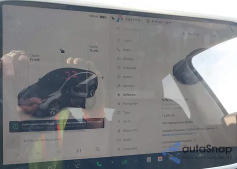 2023 Tesla Model Y Awd/Long Range Dual Motor All-Wheel Drive from USA, damaged, VIN 7SAYGDEE8PA195982